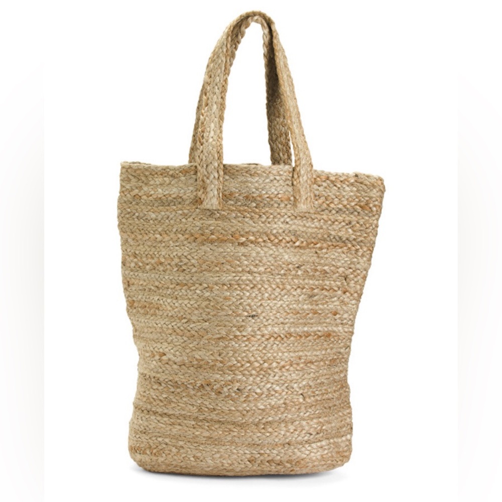 Raga Beachy Hand Woven Straw Large Tote - Picture 3 of 4